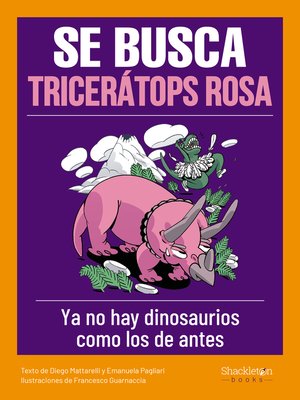 cover image of Se busca tricerátops rosa